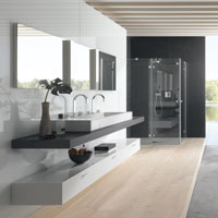 Bette Aqua mit Bette Room Bette Floor und Bette Free
